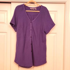 Ladies button down top